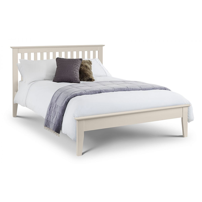 Salerno Ivory Double Shaker Bed